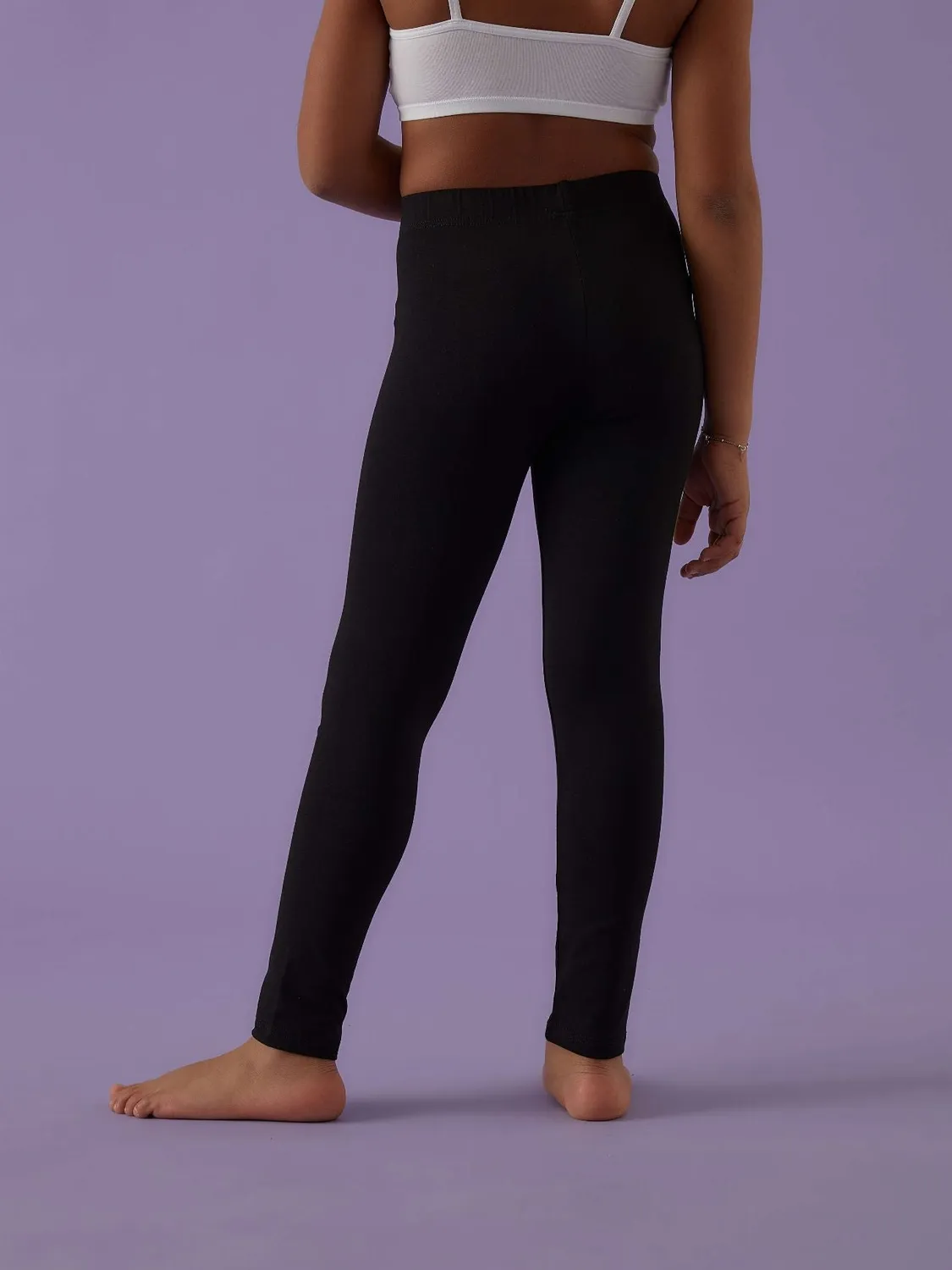 Jadea 490 leggings bambina cotone invernale coprente