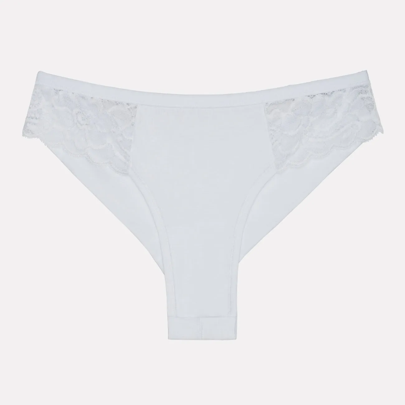 Jadea Basic 516 brasiliana modal pizzo doppia bianca