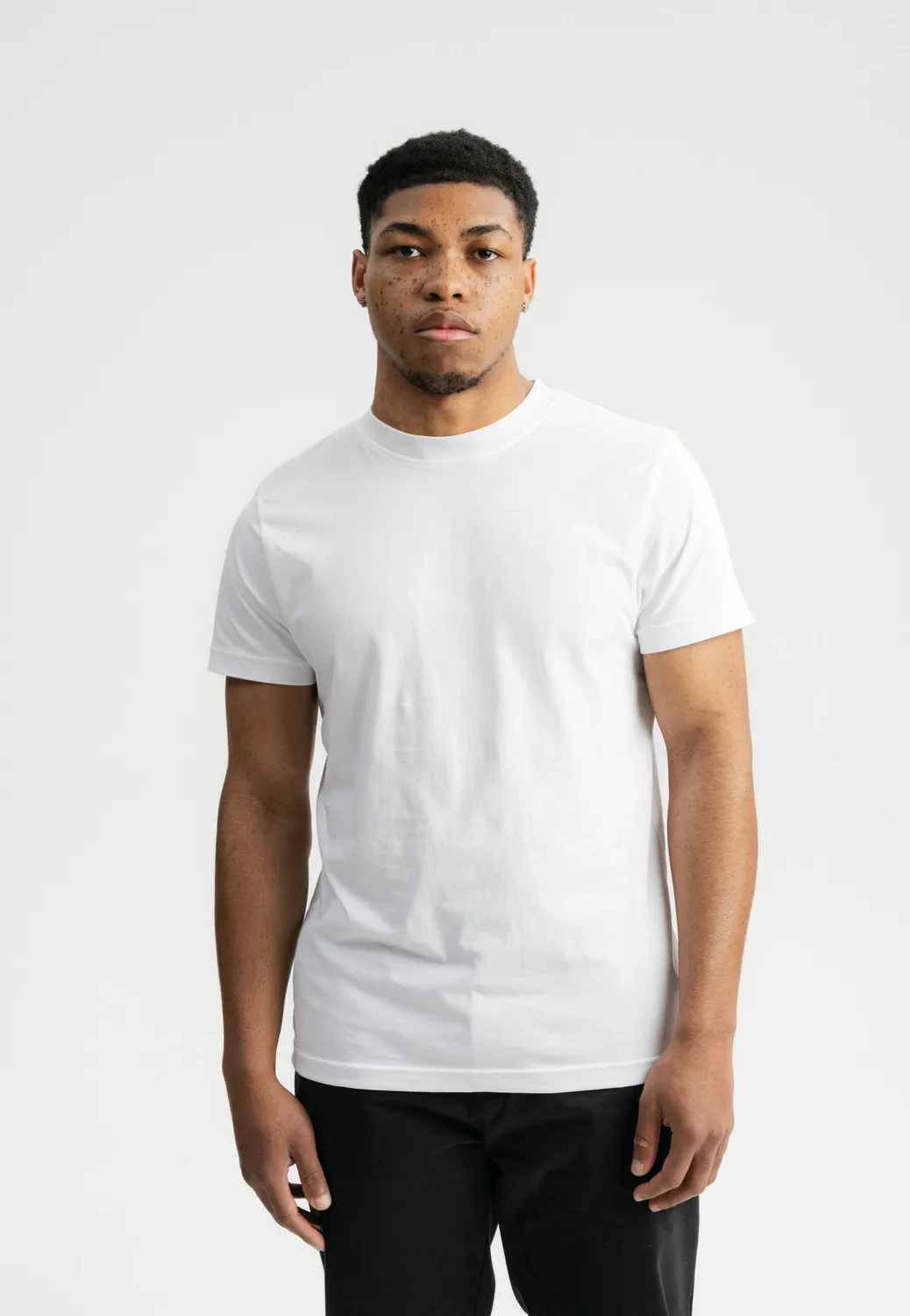 Casagin Basic t-shirt uomo bianco cotone biologico
