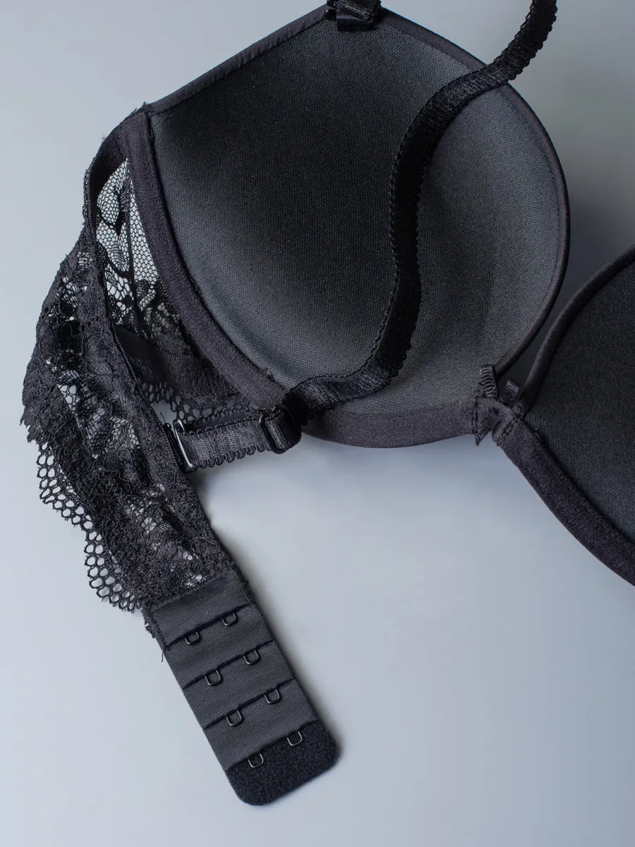 SièLei Wonder Lace 2448 push-up nero aria-gel pizzo