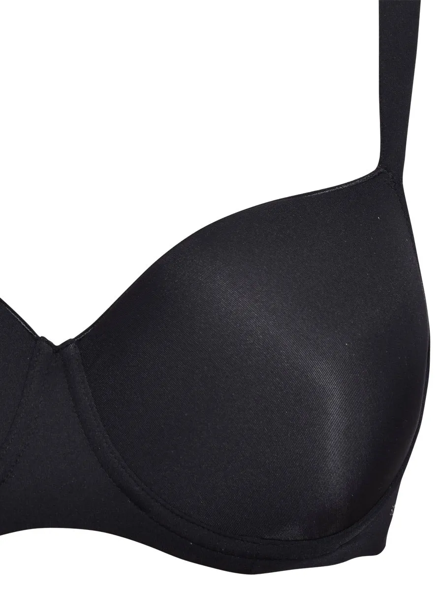 Si'èLei Plus 2552 reggiseno nero con ferretto