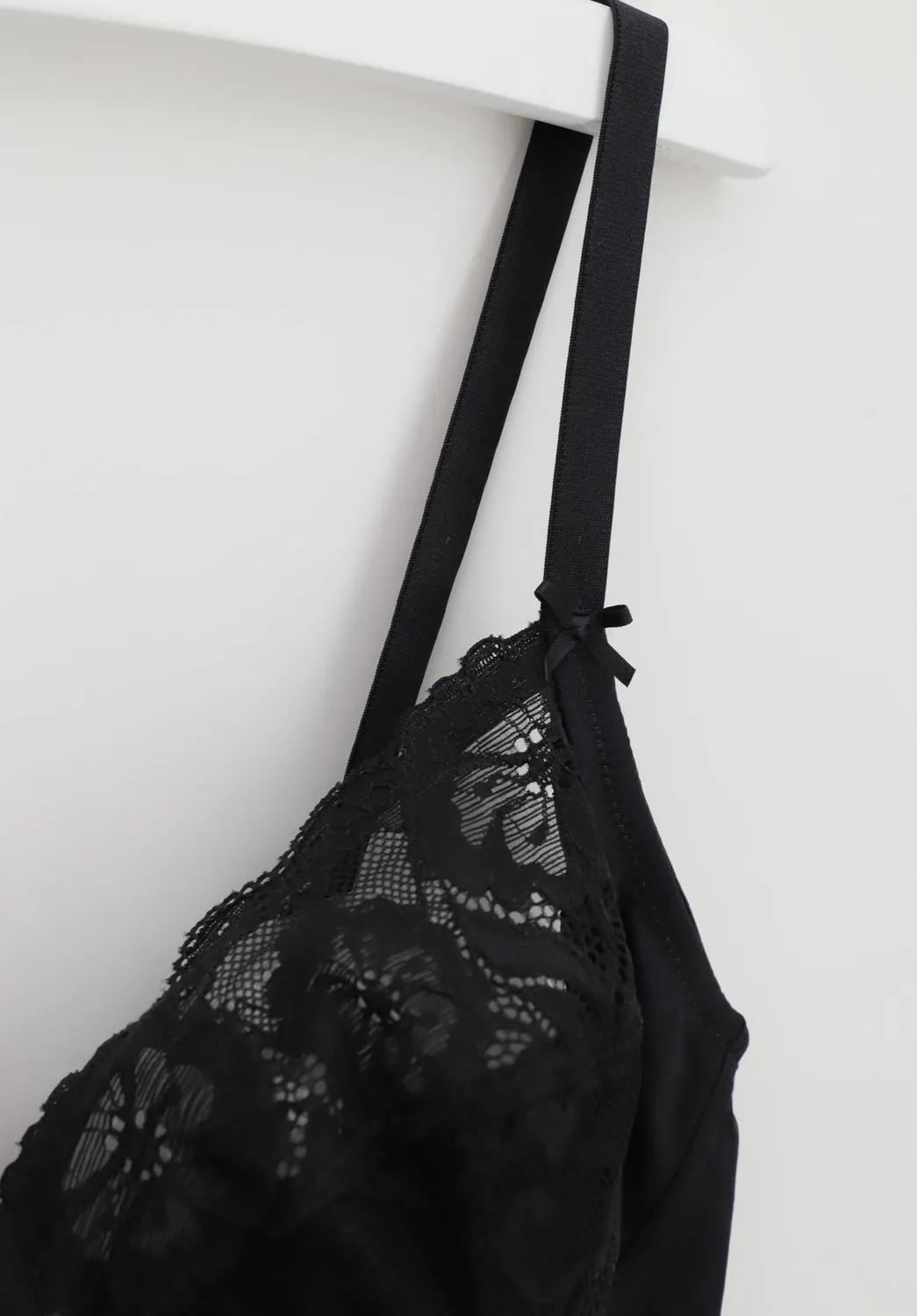 Lepel Belseno Pizzo 254 body pizzo senza ferretto nero