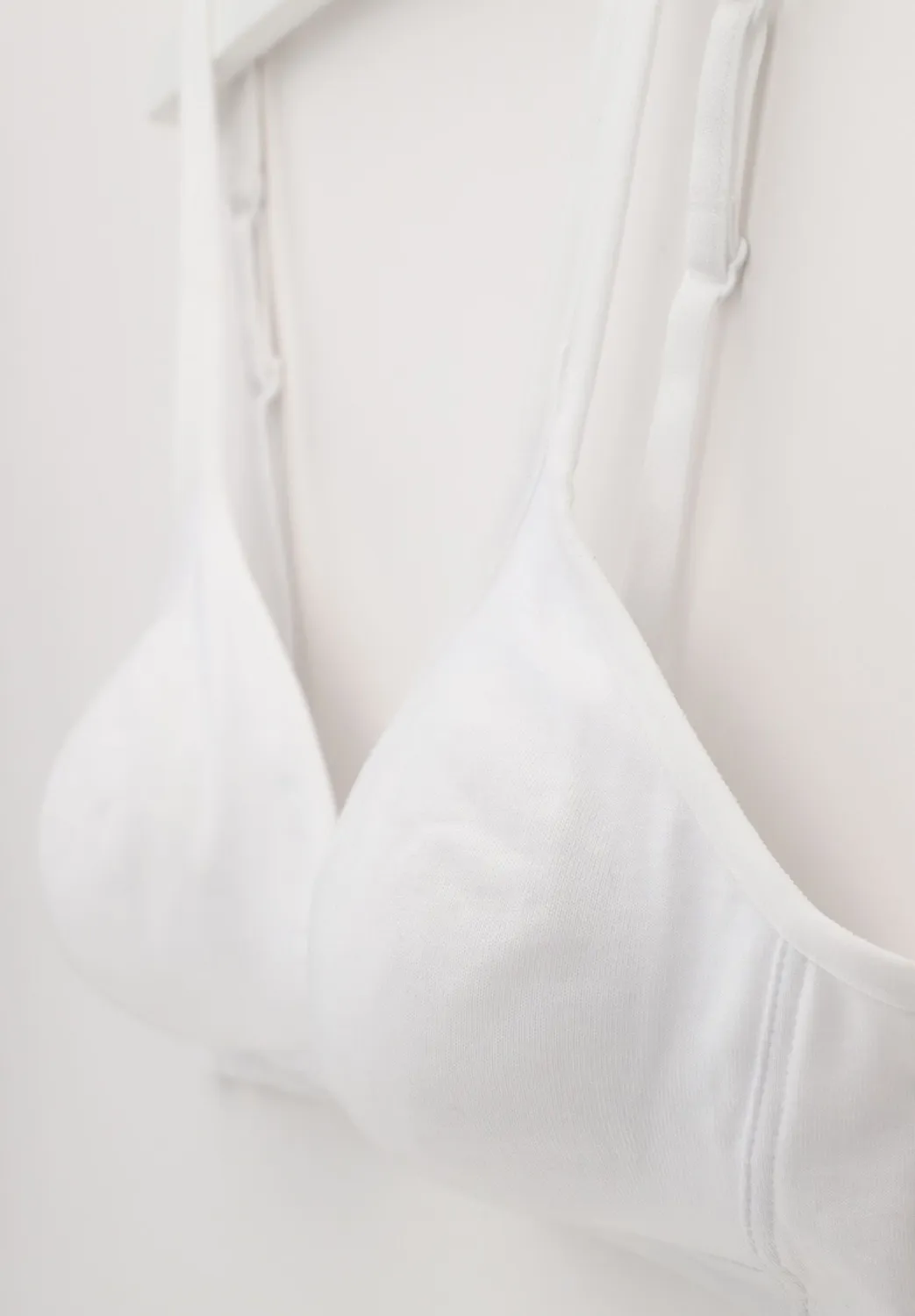 Lepel Simply Cotone Megan reggiseno triangolo bianco senza ferretto