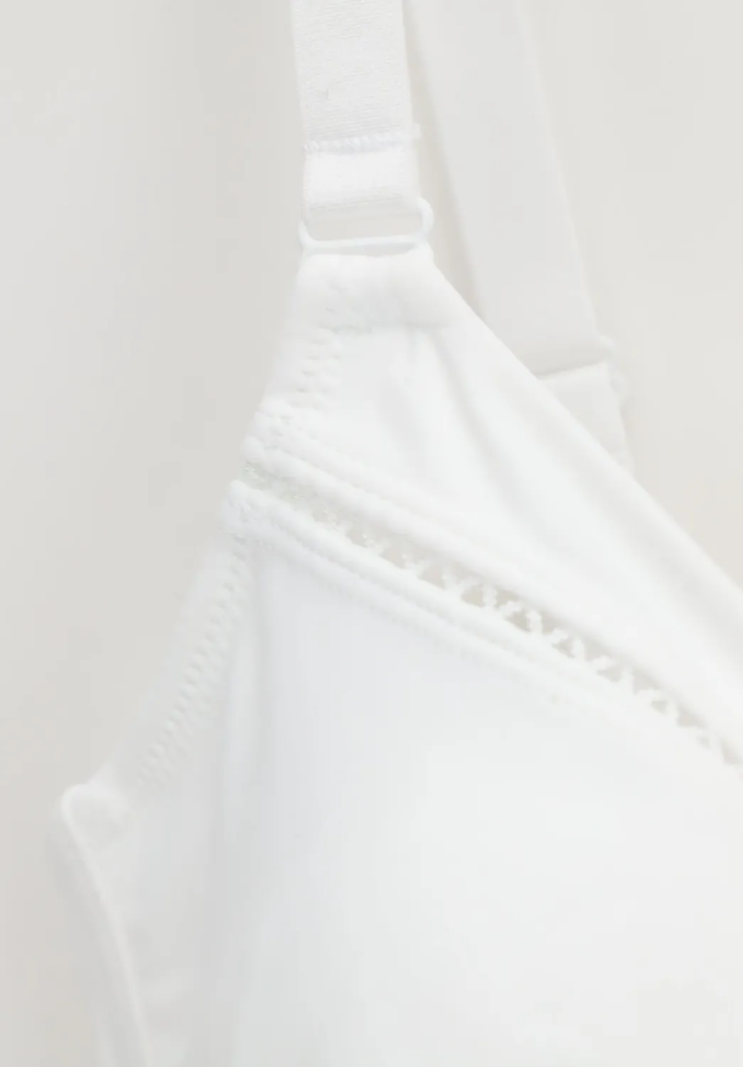 Lepel Dafne Classic body senza ferretto bianco microfibra
