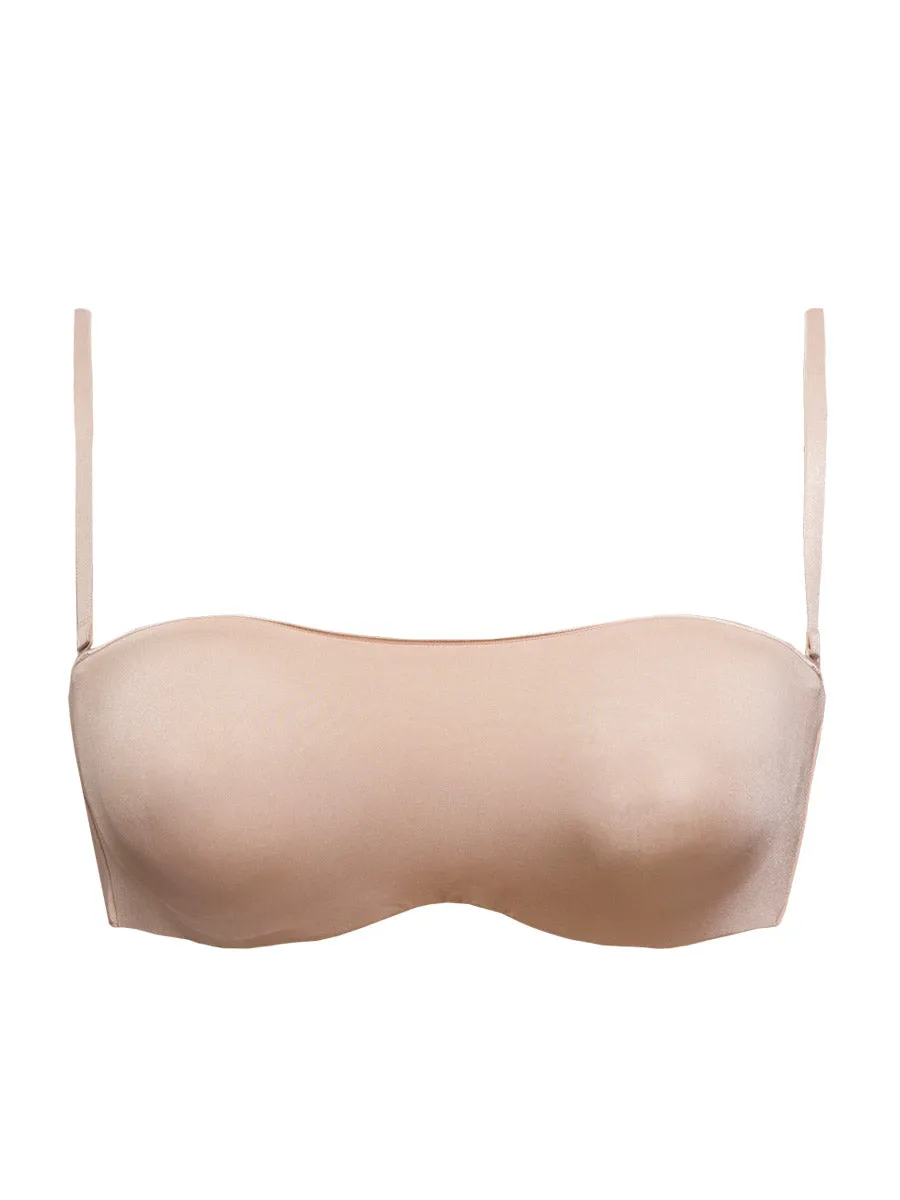 Si'èLei Fantastic 1340NEW reggiseno fascia cipria non imbottito