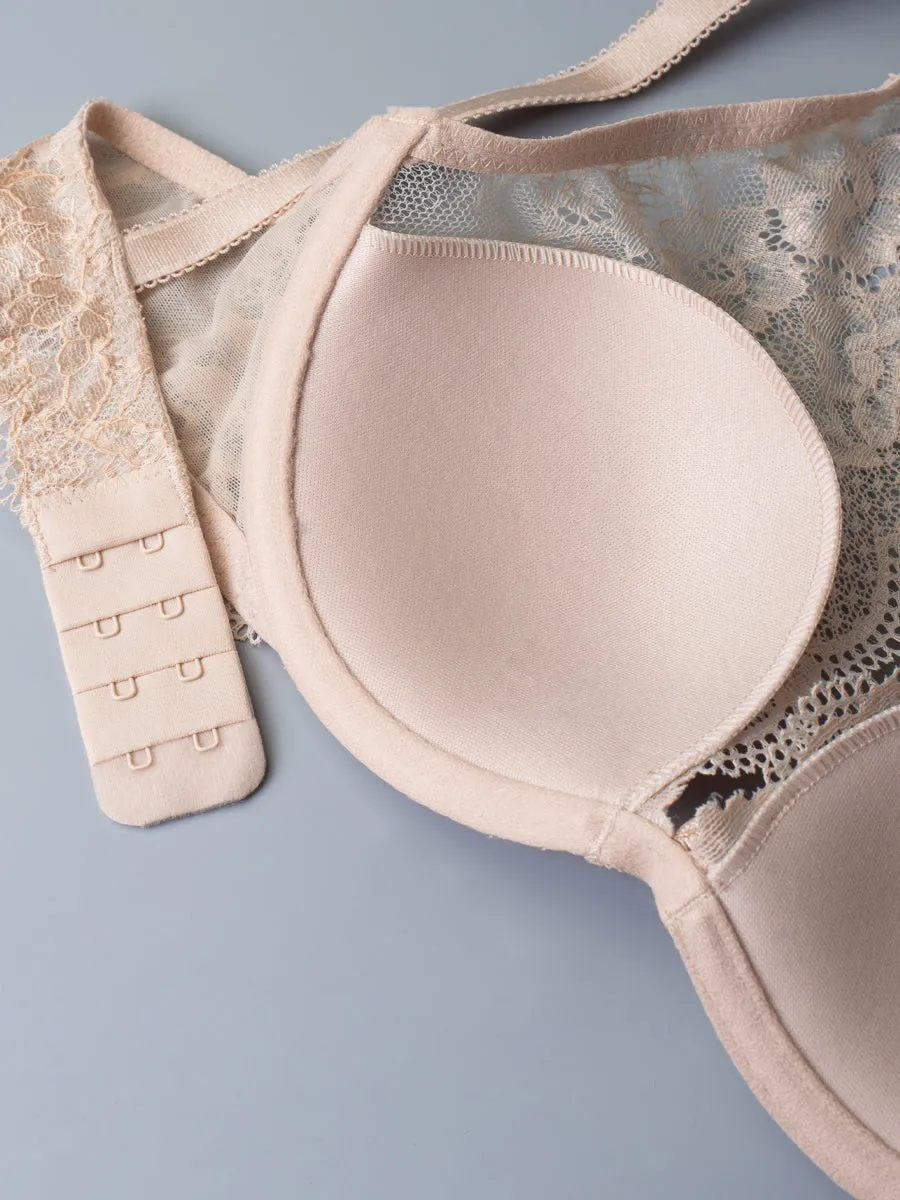 Si'èLei Wonder Lace 2451 bralette cipria in pizzo