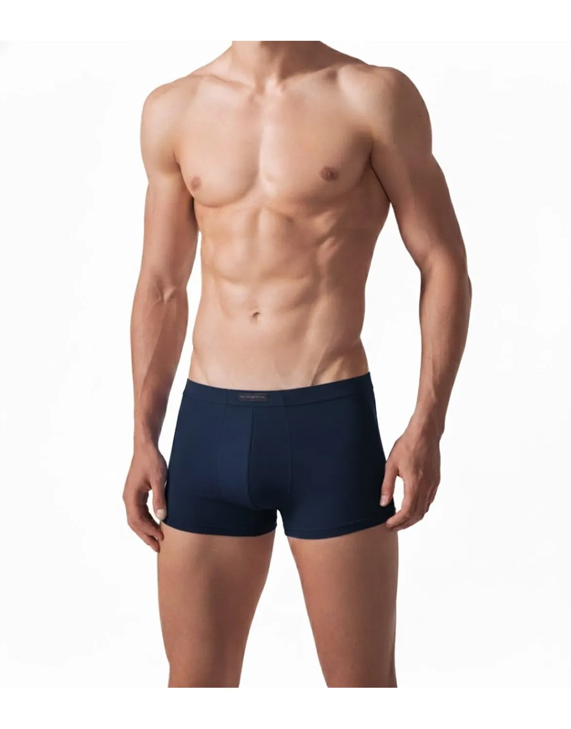 Rossoporpora Boxer Elastico Interno uomo cotone grigio