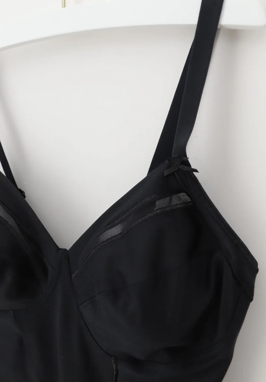 Lepel Cotone sulla Pelle 274 Body Nero senza ferretto