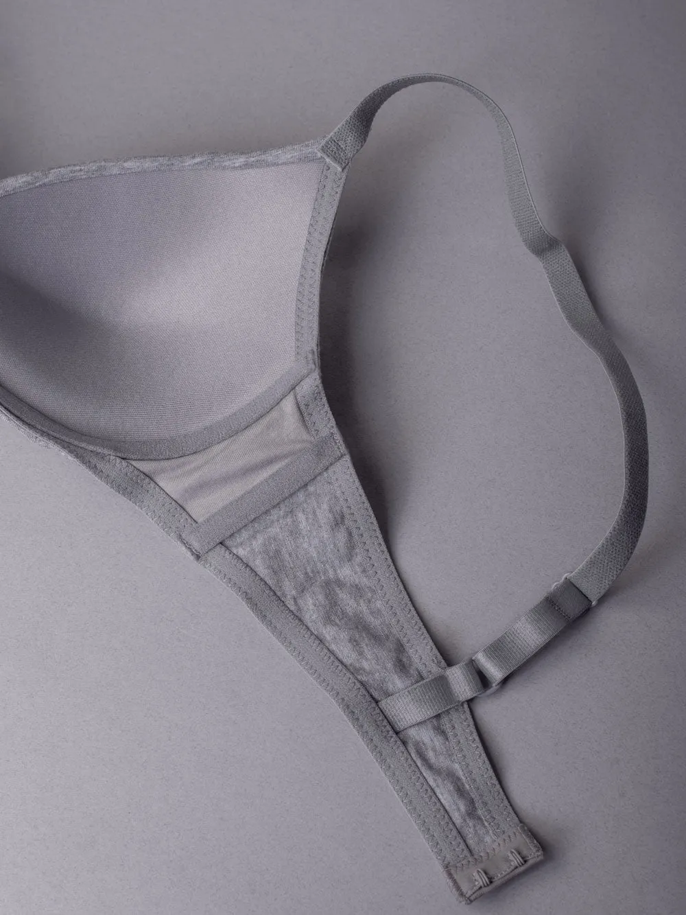 Si'èLei Natural Cotton 1456 Reggiseno Grigio in cotone