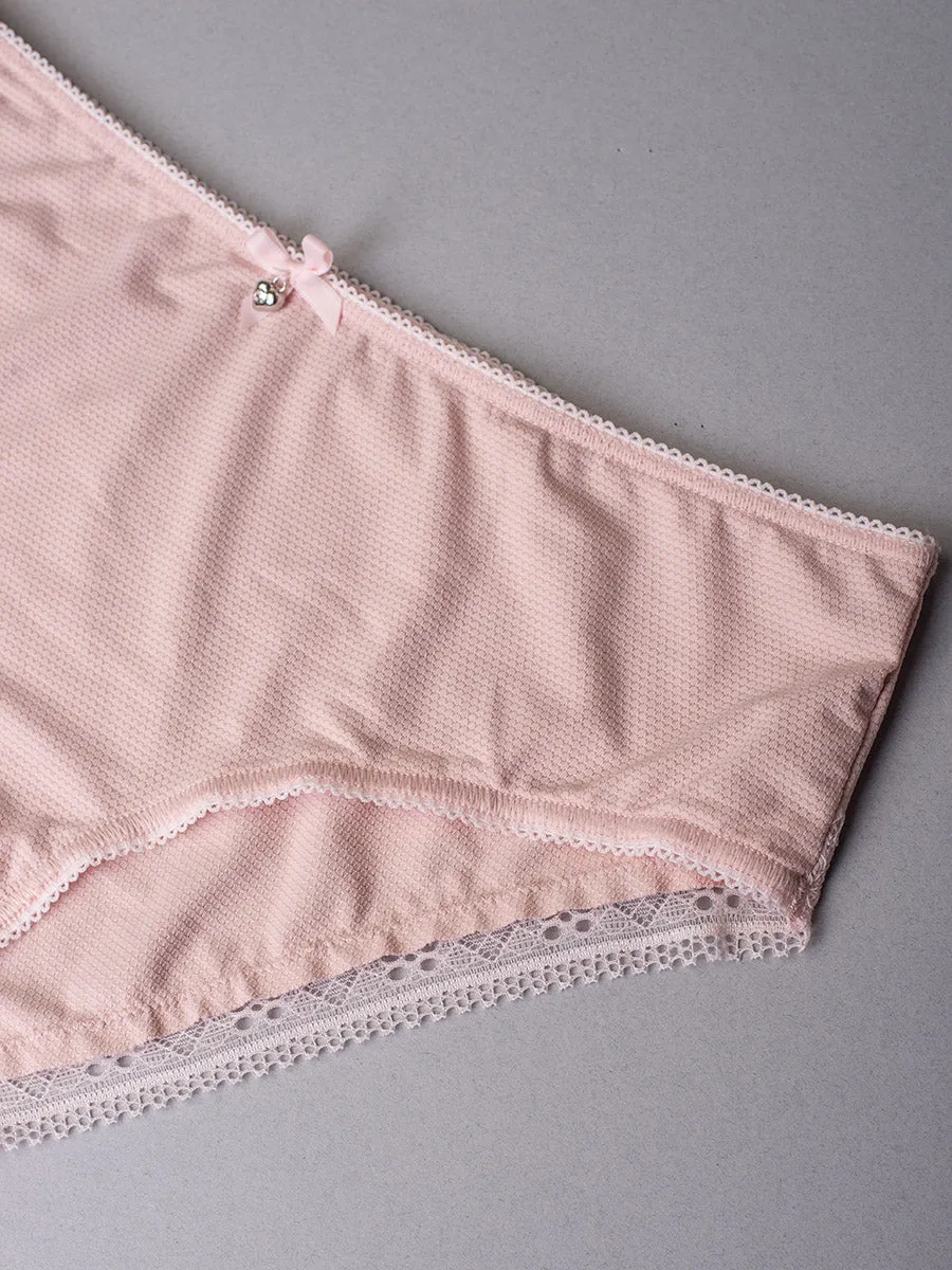 Si'èLei Darling 1879 slip alto cipria jacquard