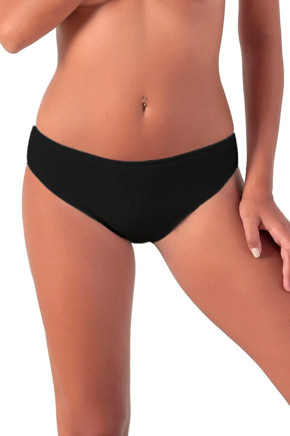 Rossoporpora Slip Midi Fianco Basso 3 Pezzi Cotone