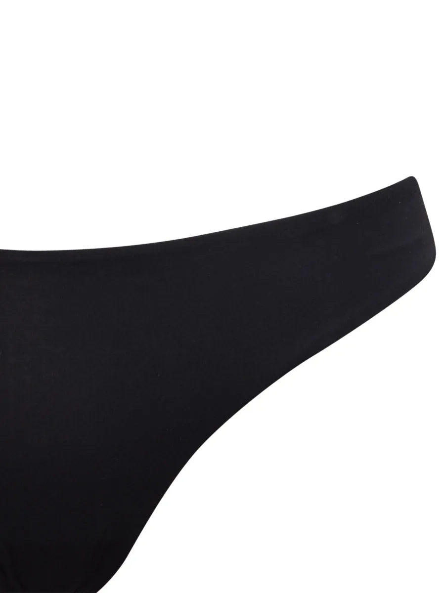 Si'èLei Allure 2685 slip nero in microfibra e pizzo