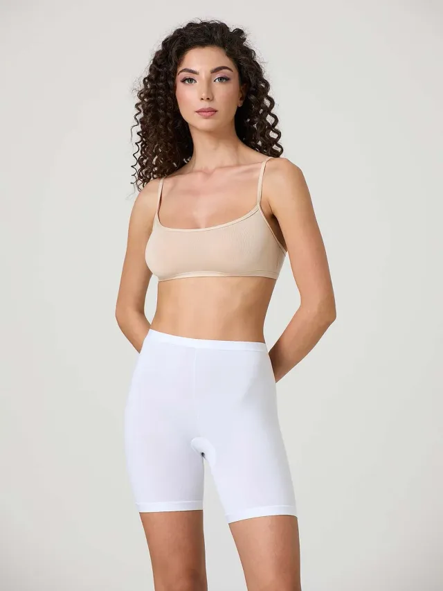 Jadea 536 culotte cotone modal vita alta