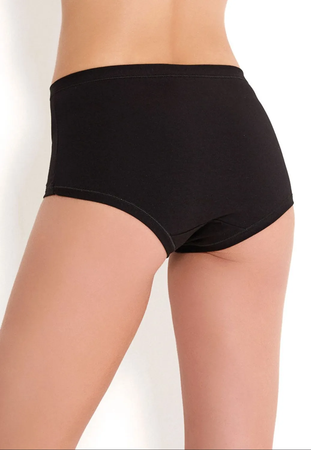 Rossoporpora Culotte Modal e Pizzo Culotte Bianco Cotone