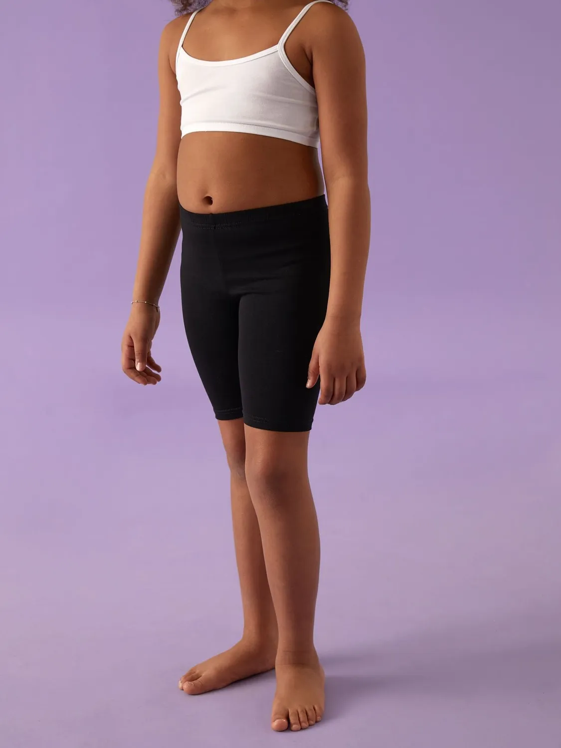 Jadea Basic 286 Ciclista Bambina Cotone Fresco