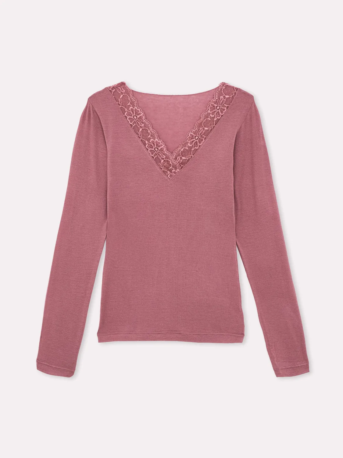 Jadea 4529 Maglia Scollo V Cashmere Effetto Seconda Pelle