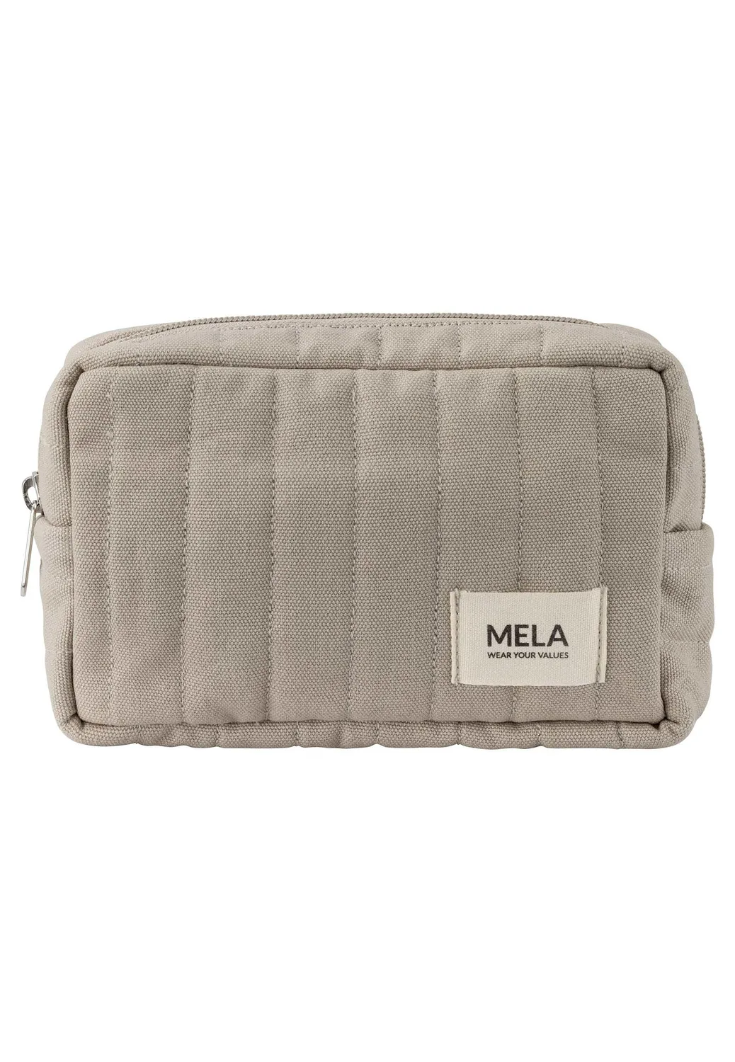 Casagin Beauty case imbottito cotone biologico sabbia 18,5 cm