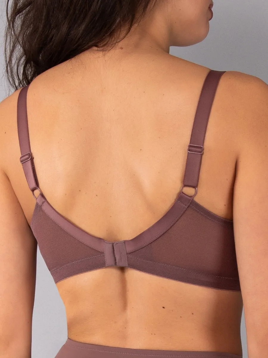 Si'èLei Dream DR16 reggiseno senza ferretto malva imbottito
