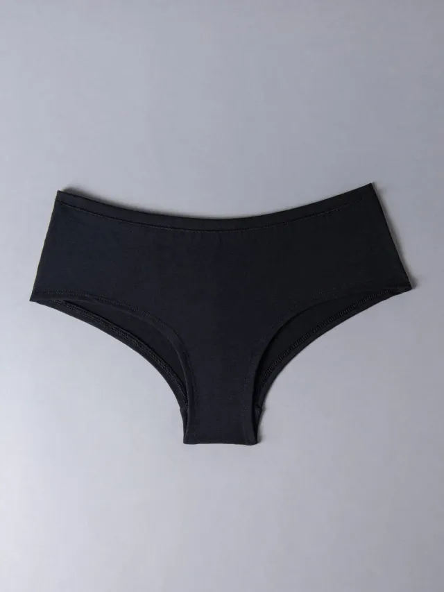 Si'èLei Natural Cotton 1441 Culotte Nero Cotone Bio