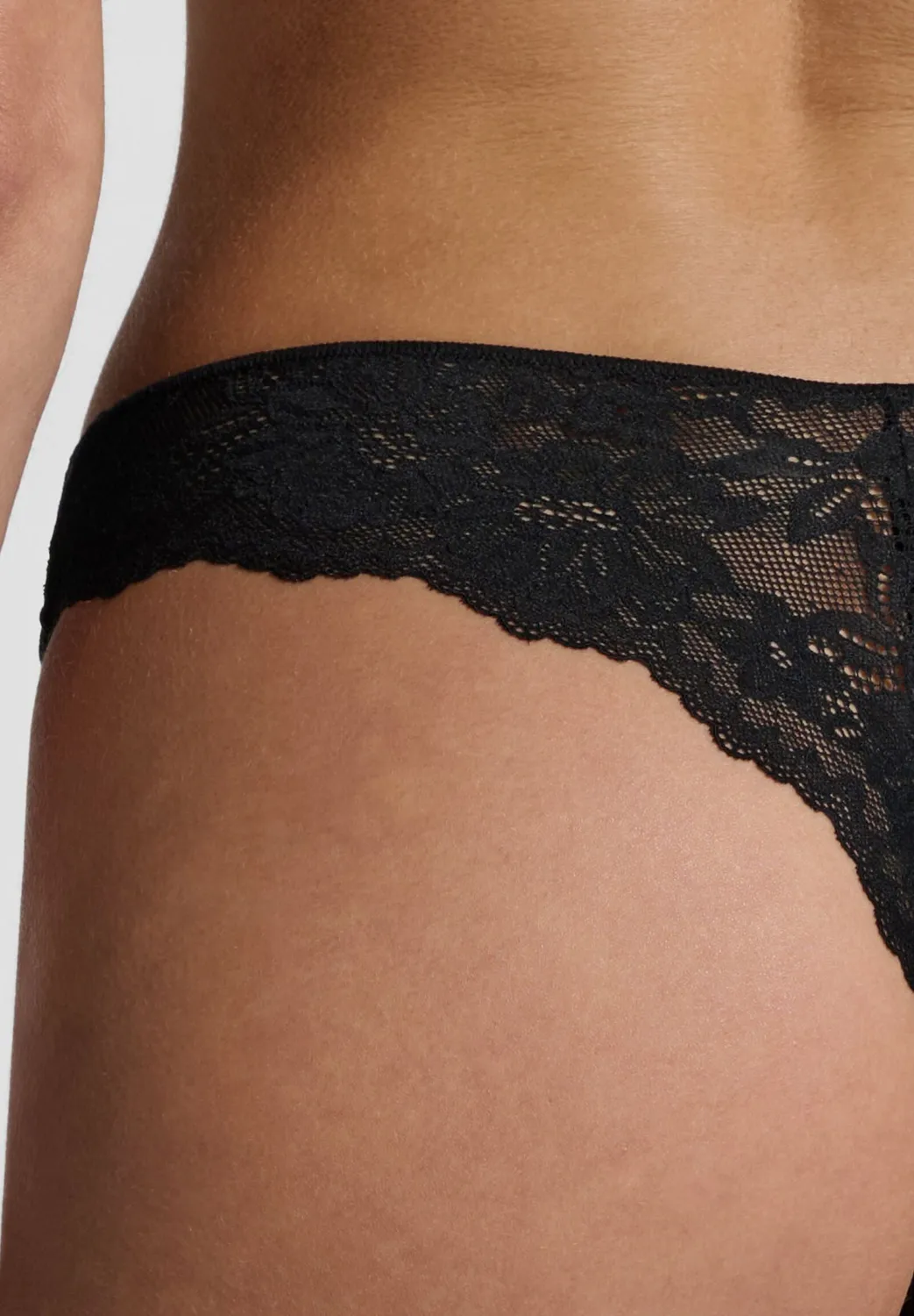Lepel Belseno Essere 493 slip brasiliano nero pizzo