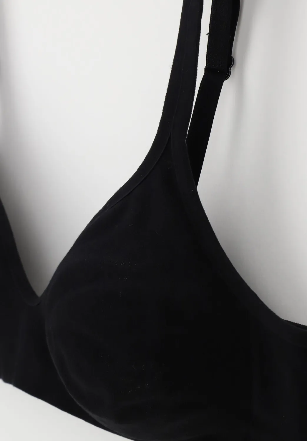 Lepel Simply Cotone Linda reggiseno nero senza ferretto cotone