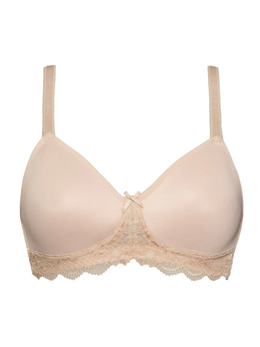 Si'èLei Wonder Lace 2456 reggiseno cipria senza ferretto