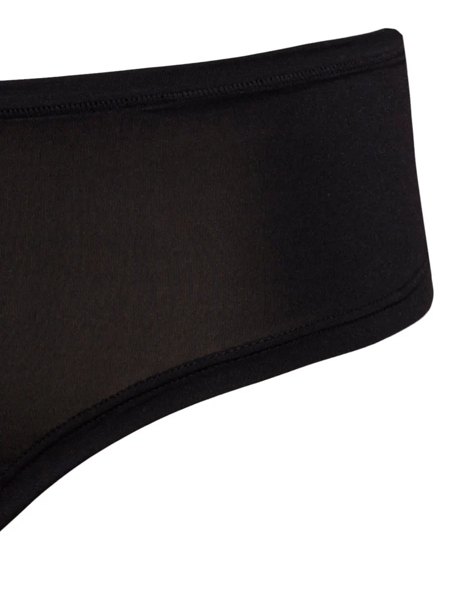 Si'èLei Fantastic 1559NEW Culotte Nero in microfibra