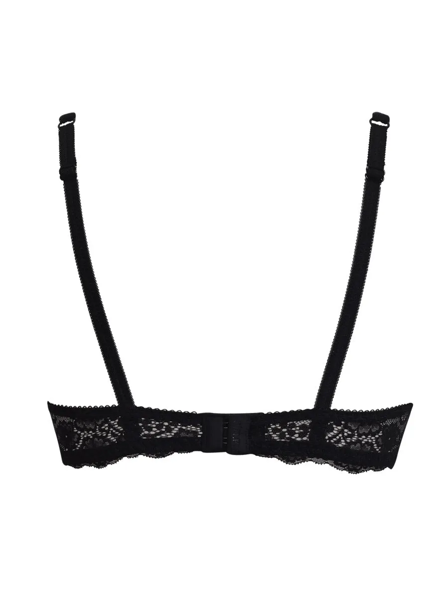 Si'èLei Allure 2678 triangolo pizzo nero
