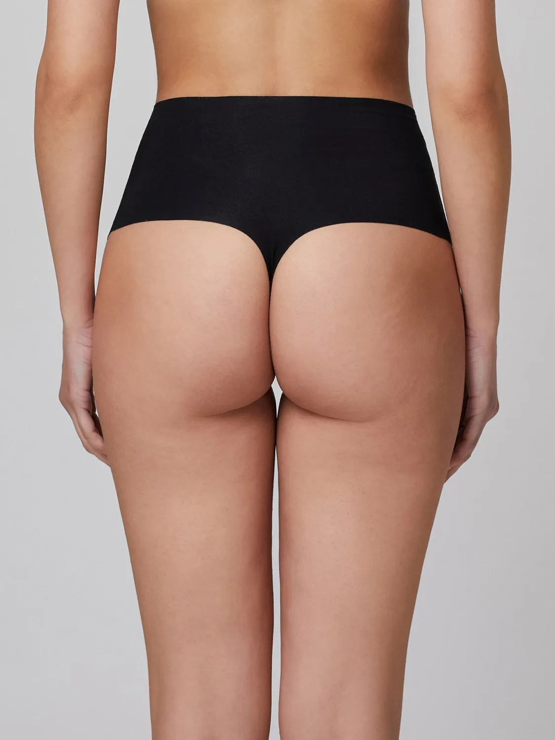 Jadea 8025 Perizoma Vita Alta Nero Cotone
