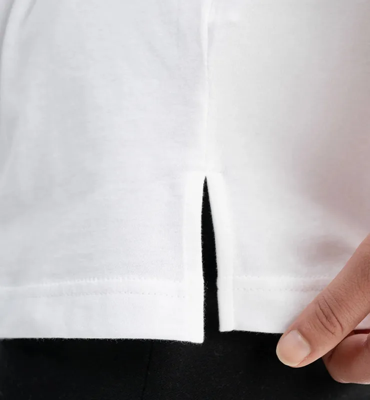 Casagin T-shirt Over Cotone Biologico Donna Bianco