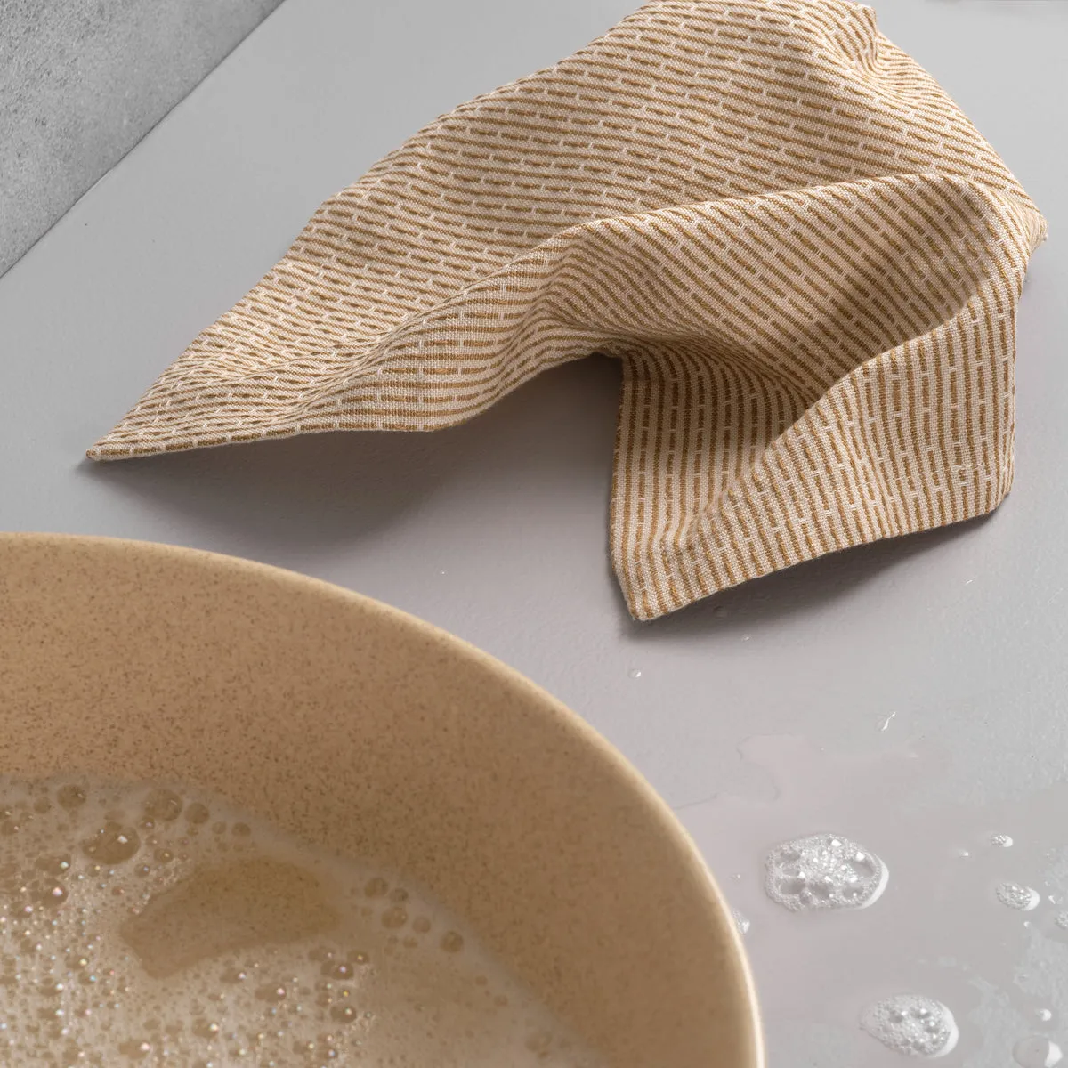 Casagin Cucina Eco Panno cotone biologico Grigio assorbente