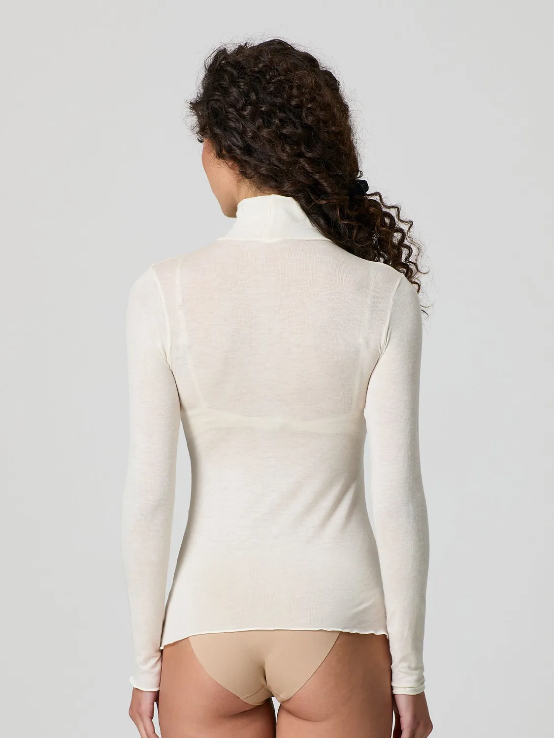 Jadea Basic 4066 dolcevita cashmere donna