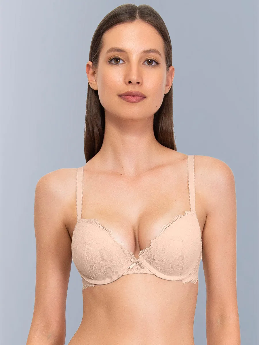 Si'èLei Wonder Lace 2444 push-up cipria in pizzo