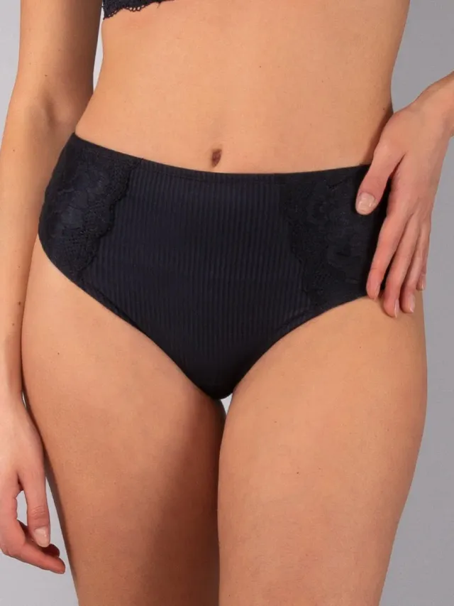 Si'èLei Armony AR37 brasiliana nero pizzo microfibra