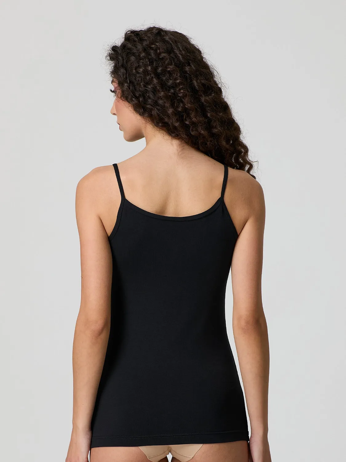 Jadea Basic 4179 top spalline cotone modal donna