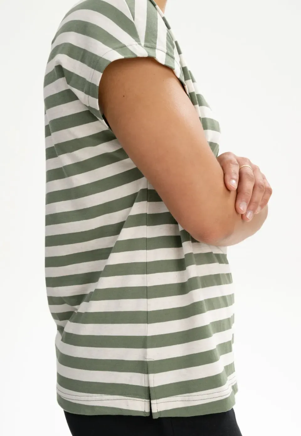 Casagin T-shirt Over Cotone Biologico Donna Bianco