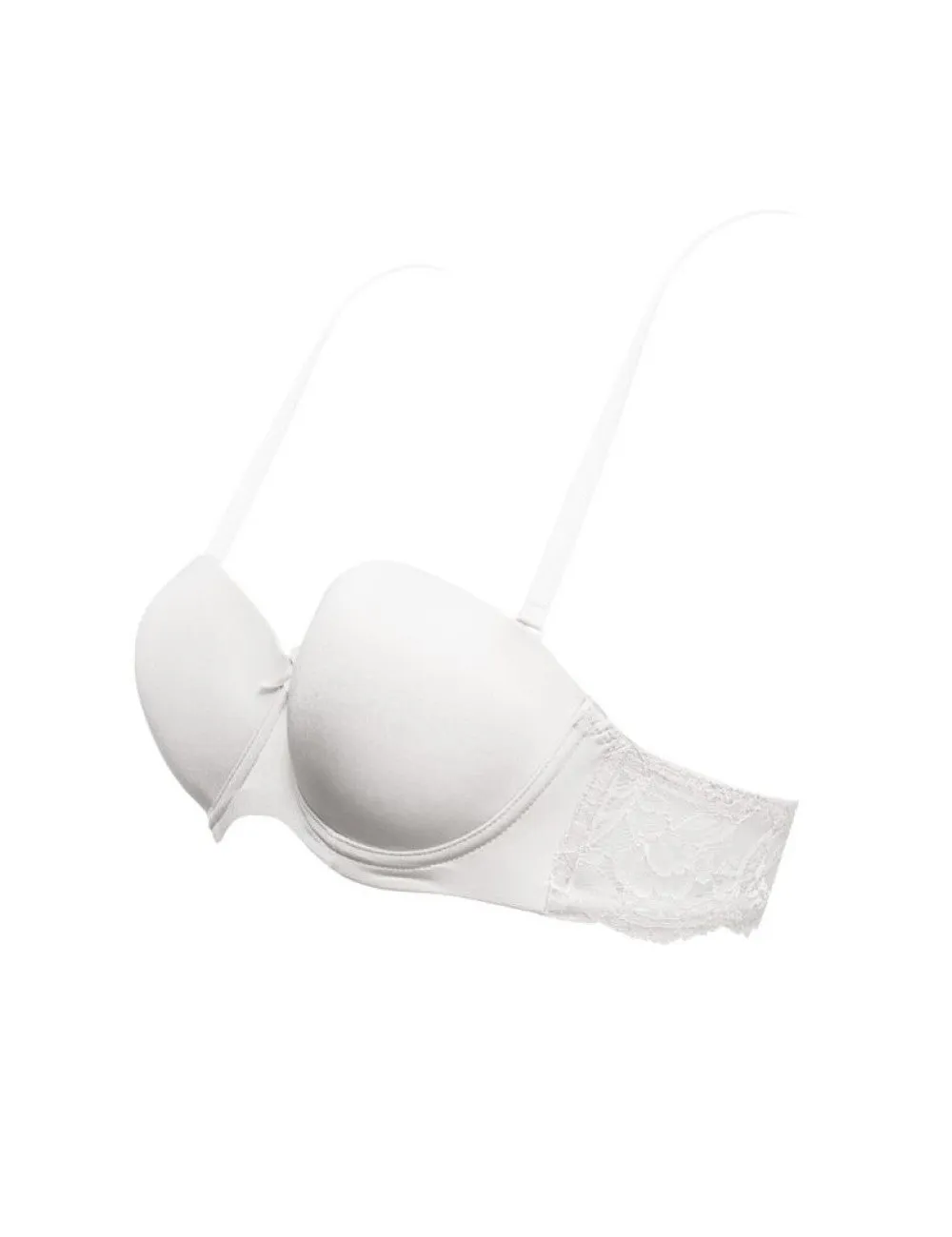 Si'èLei Pure Love 1982 reggiseno fascia bianco imbottito