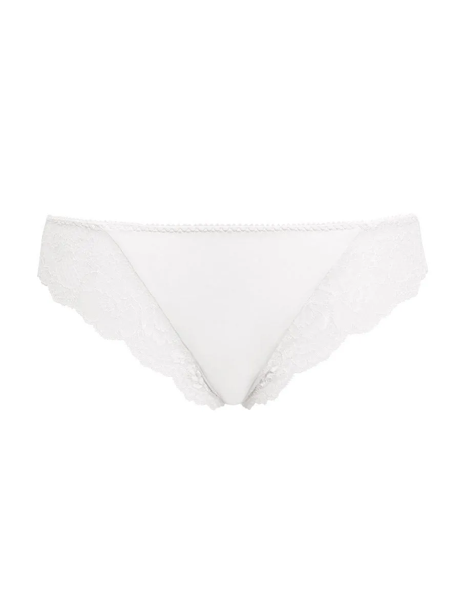 SièLei Pure Love 1977 slip brasiliana bianco pizzo