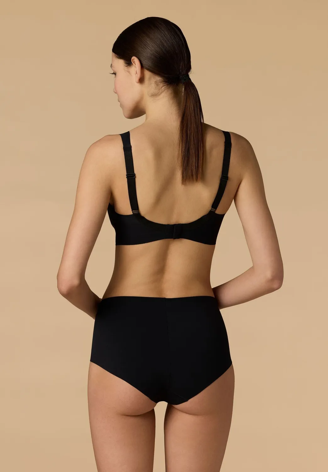 Lepel Skin2Skin Culotte Nera senza cuciture