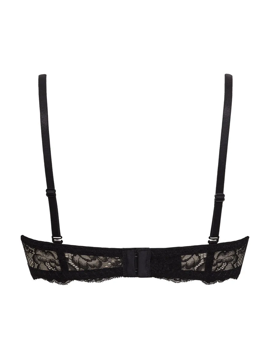 Si'èLei Pure Love 1972 fascia nera coppe graduate pizzo