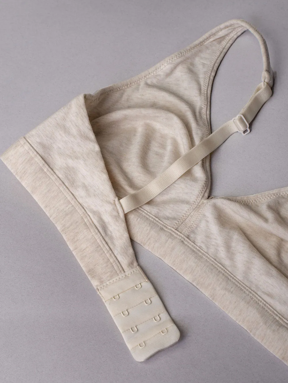 SièLei Natural Cotton 1454 triangolo cotone bio ecru senza ferretto