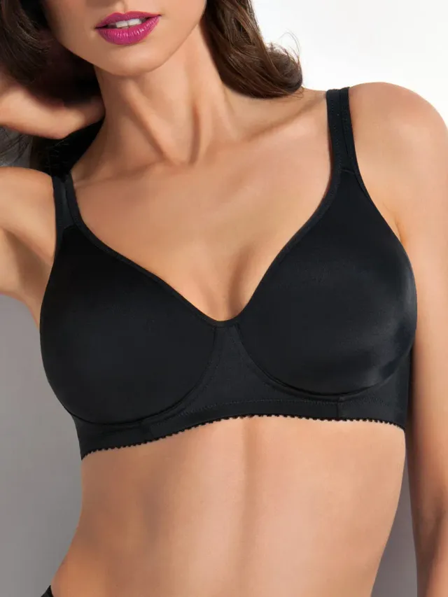 Si'èLei Donna 964 reggiseno nero senza ferretto