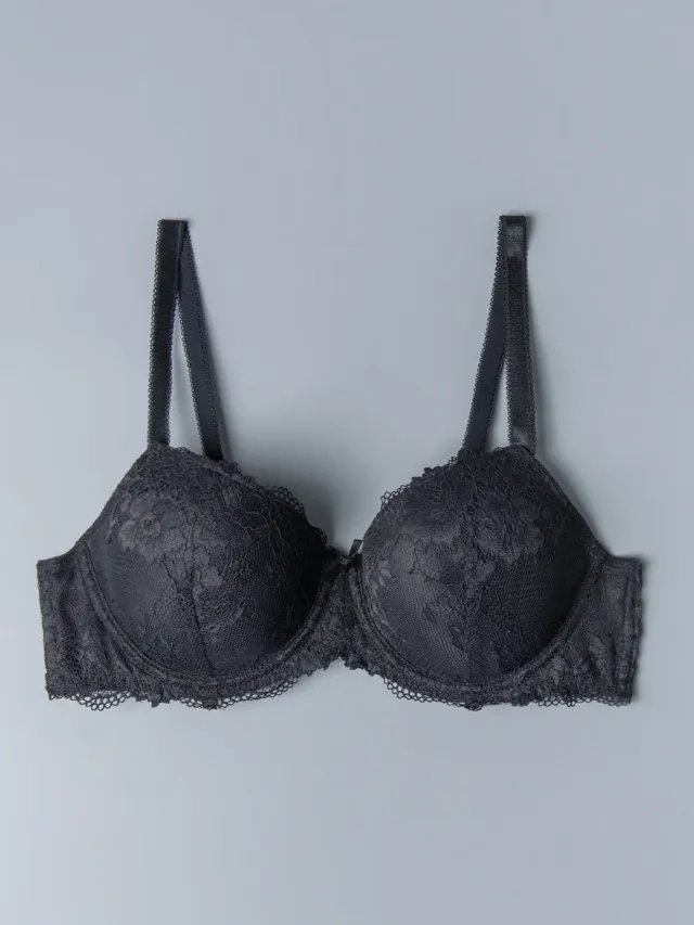 Si'èLei Wonder Lace 2454 reggiseno imbottito nero pizzo