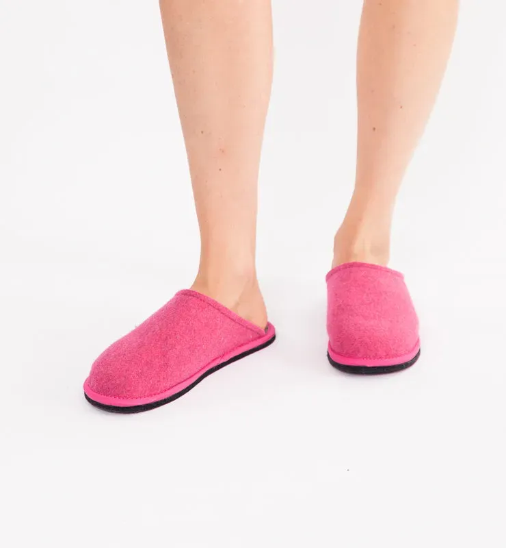 Casagin Pantofole Feltro Lana Riciclato Fucsia 38