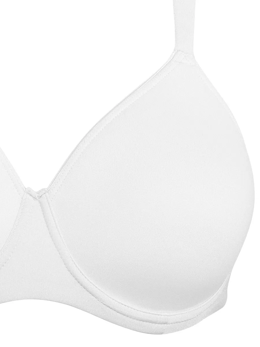 Si'èLei Plus 2556 reggiseno spacer bianco con ferretto