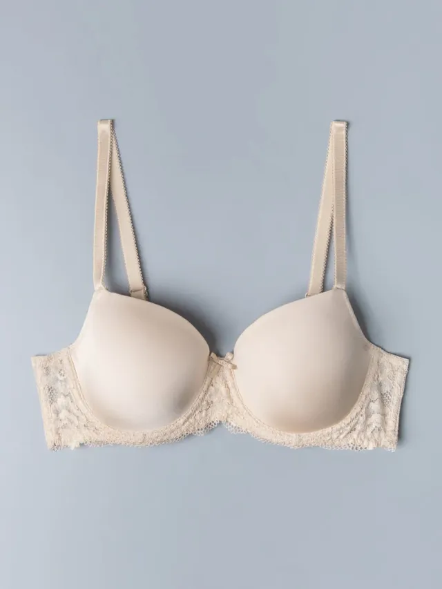 Si'èLei Wonder Lace 2452 reggiseno imbottito cipria coppa E