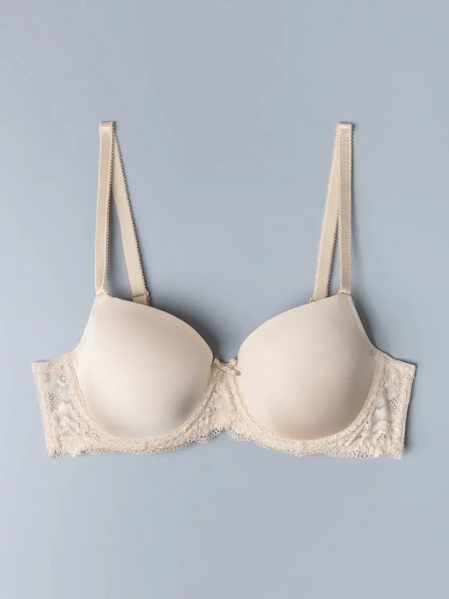 Si'èLei Wonder Lace 2452 reggiseno imbottito cipria coppa E