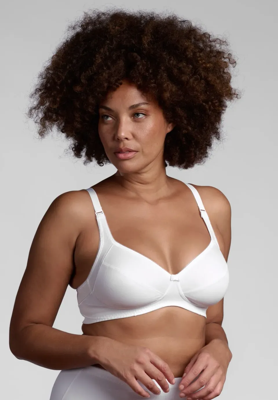 Lepel 50 Cotone sulla Pelle reggiseno senza ferretto bianco