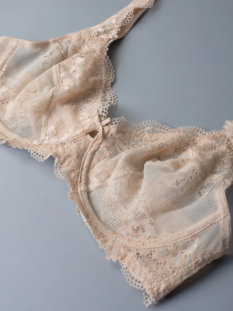 Si'èLei Wonder Lace 2442 reggiseno cipria francese pizzo