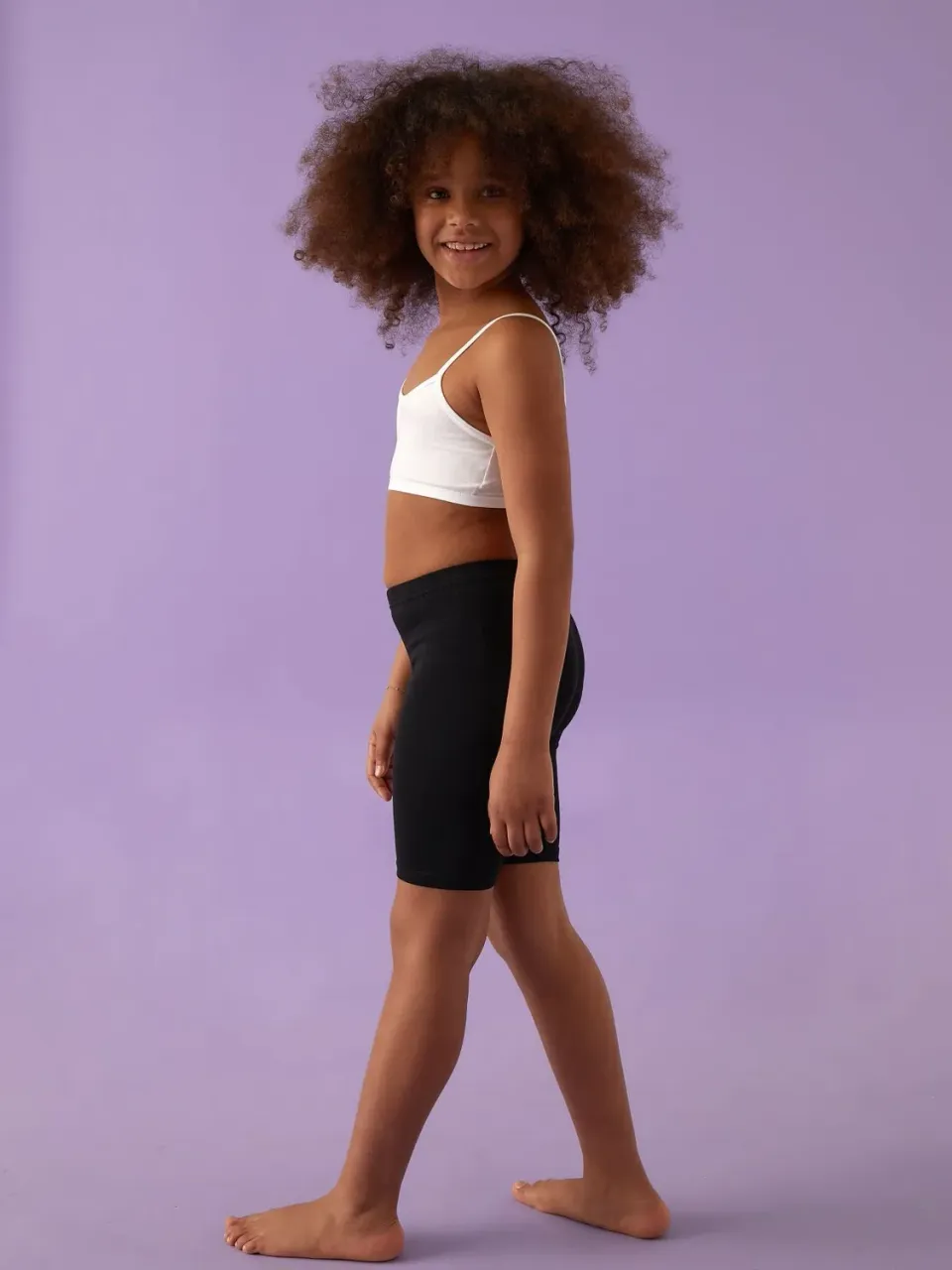 Jadea Basic 286 Ciclista Bambina Cotone Fresco